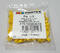 CABLE MARKERS/ LABELS Black on Yellow (Pkt 200)