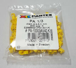 CABLE MARKERS/ LABELS blank (pkt 200  )