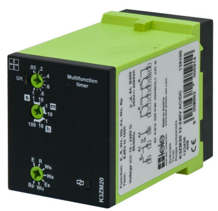 Timer 7 Function 11 pin 12-240v AC/DC